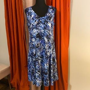 Blue Sleeveless Kim Rogers Dress